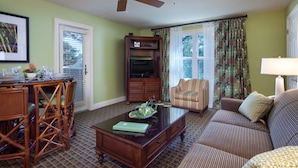 Room, 2 Bedrooms, Non Smoking | Living room | TV, DVD player - Holiday Inn Club Vacations at Bay Point Resort (Panama City Beach)