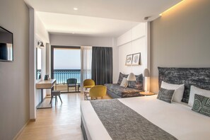 Individually furnished, desk, laptop workspace, blackout drapes - Sol Cosmopolitan Rhodes - All inclusive (Rhodes)