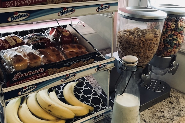 Breakfast area