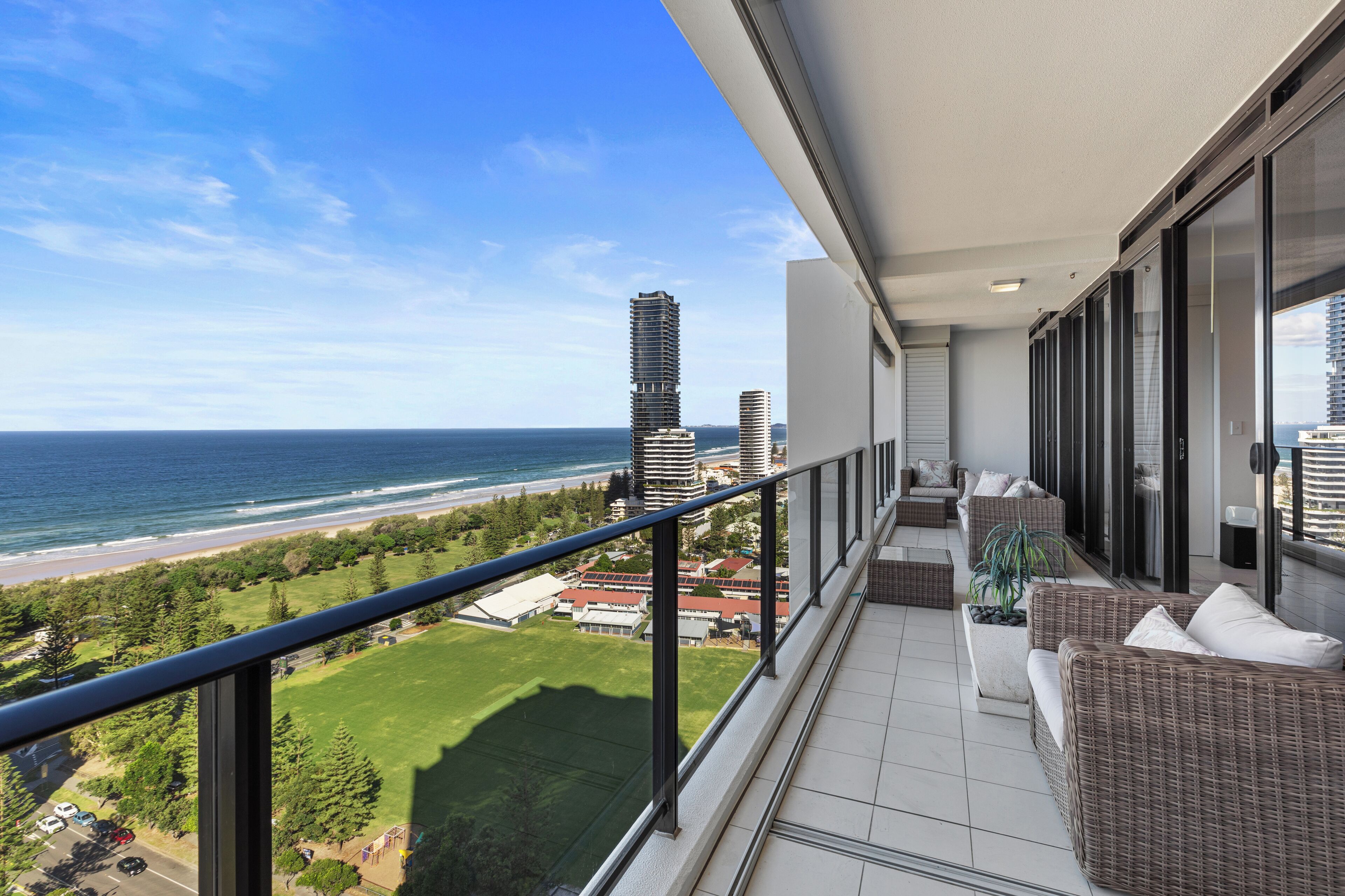Apartment, 1 Queen Bed, Ocean View | Terrace/patio