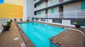 Seasonal outdoor pool