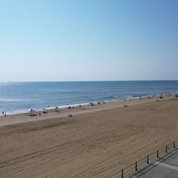On the beach