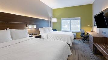 In-room safe, desk, blackout curtains, iron/ironing board