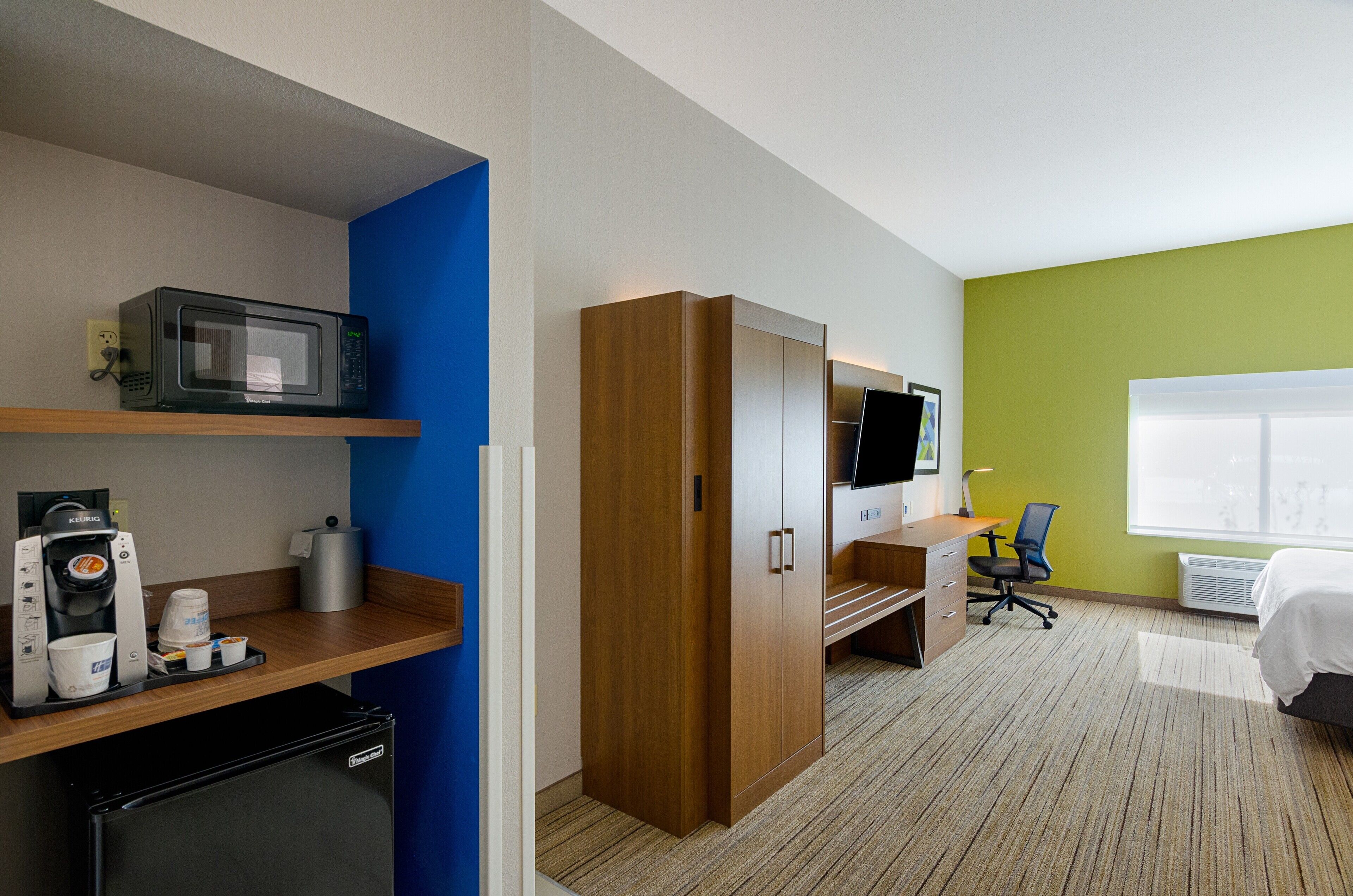 In-room safe, desk, blackout drapes, iron/ironing board