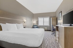 In-room safe, desk, laptop workspace, iron/ironing board