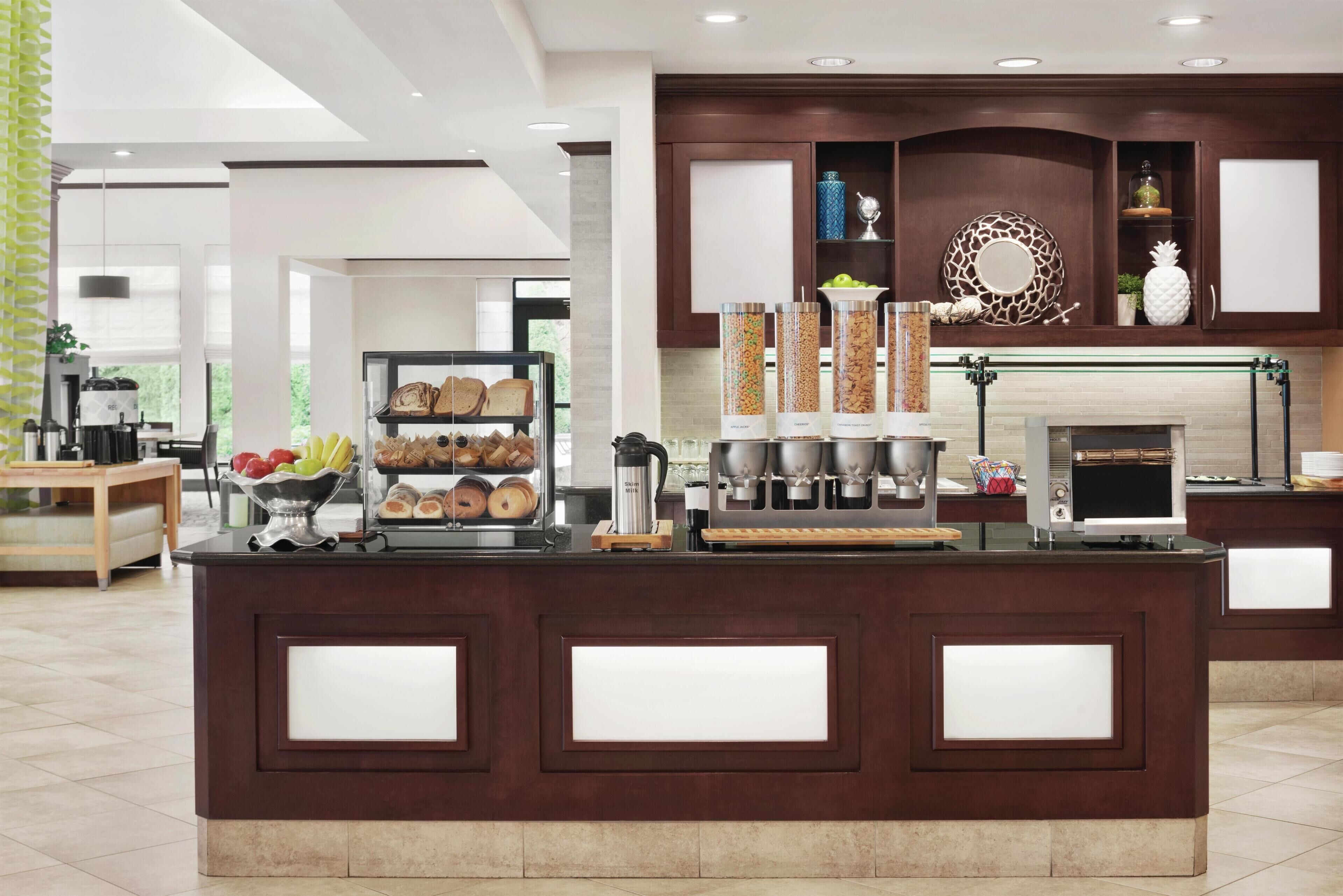 Frukost enligt egen beställning varje dag mot avgift