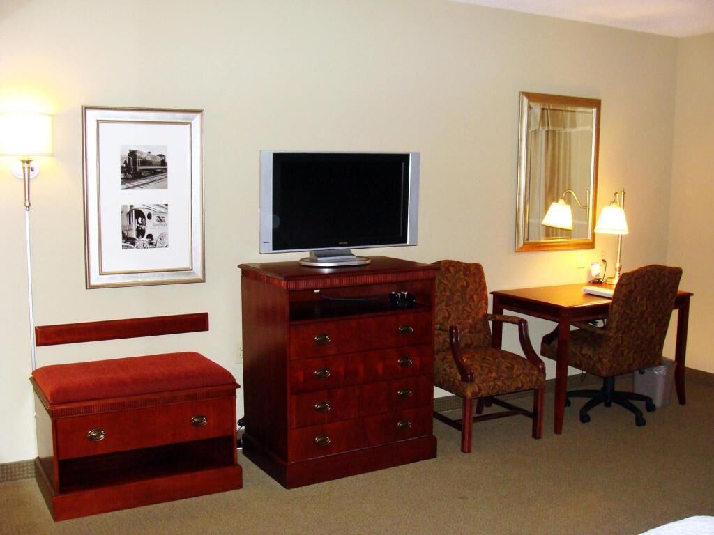 Pillow-top beds, in-room safe, desk, blackout curtains