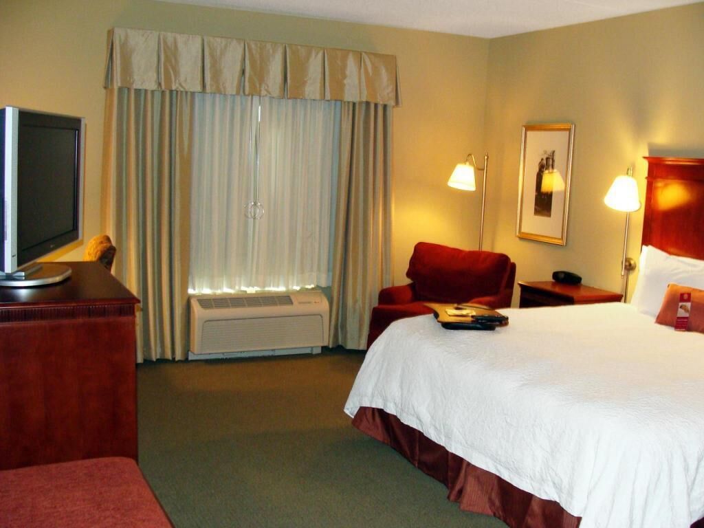 Pillow-top beds, in-room safe, desk, blackout curtains