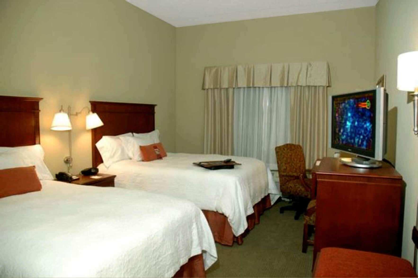 Pillow-top beds, in-room safe, desk, blackout curtains