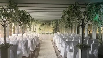 Indoor wedding