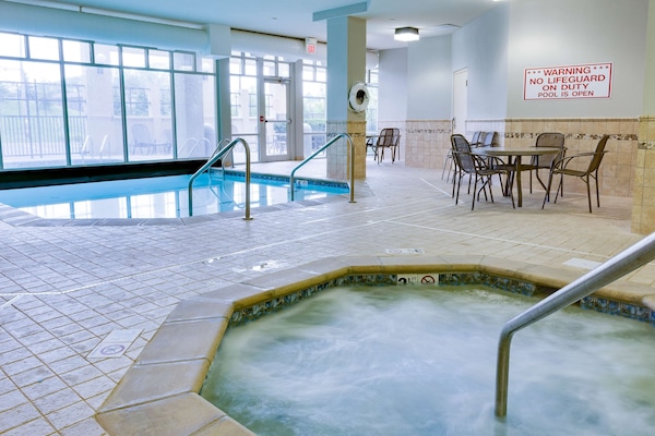Indoor pool, outdoor pool
