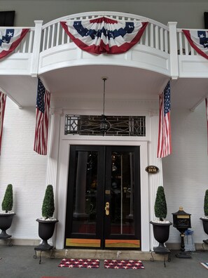 Entrada de la propiedad