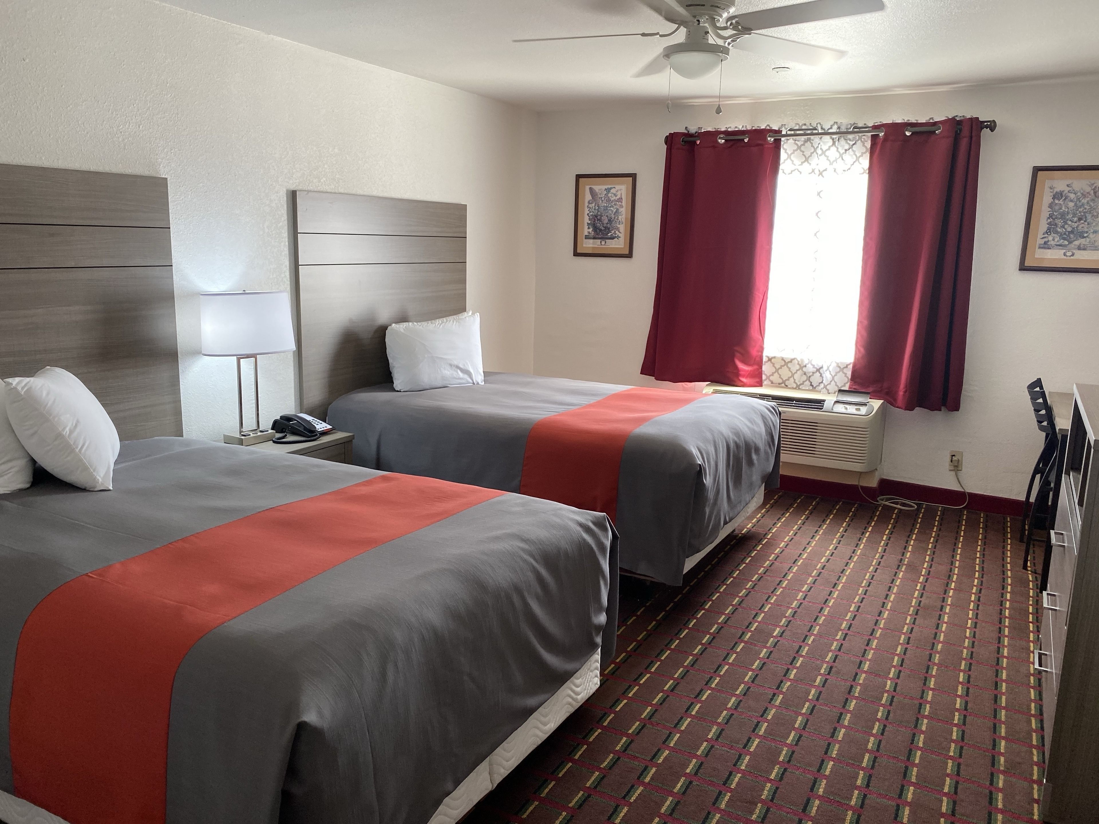deluxe double room | desk, blackout curtains, iron/ironing board, free wifi