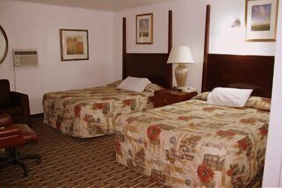 Standard Room, 2 Queen Beds | Desk, free WiFi, bed sheets, alarm clocks