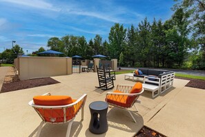 Terrace/patio - Hampton Inn & Suites Murfreesboro (Murfreesboro)