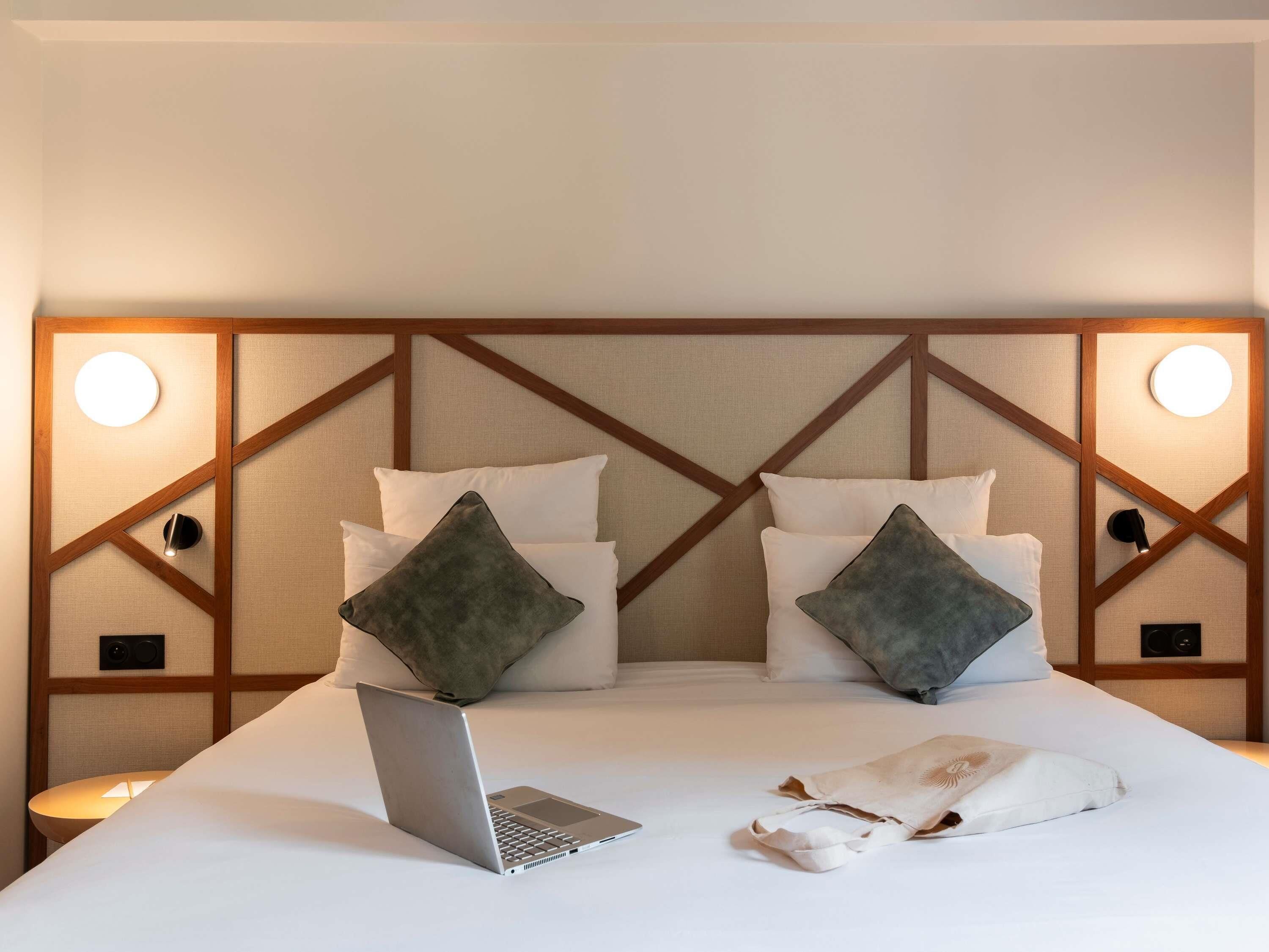 Premium bedding, pillowtop beds, individually decorated