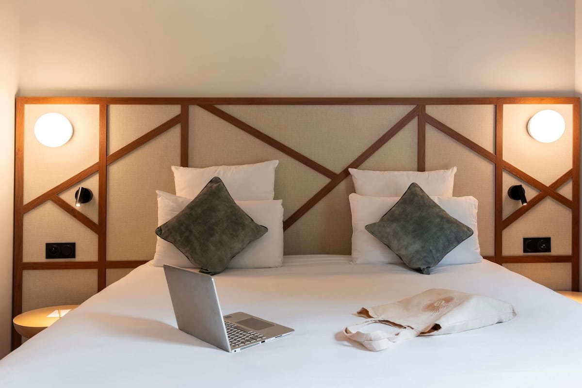 Premium bedding, pillowtop beds, individually decorated