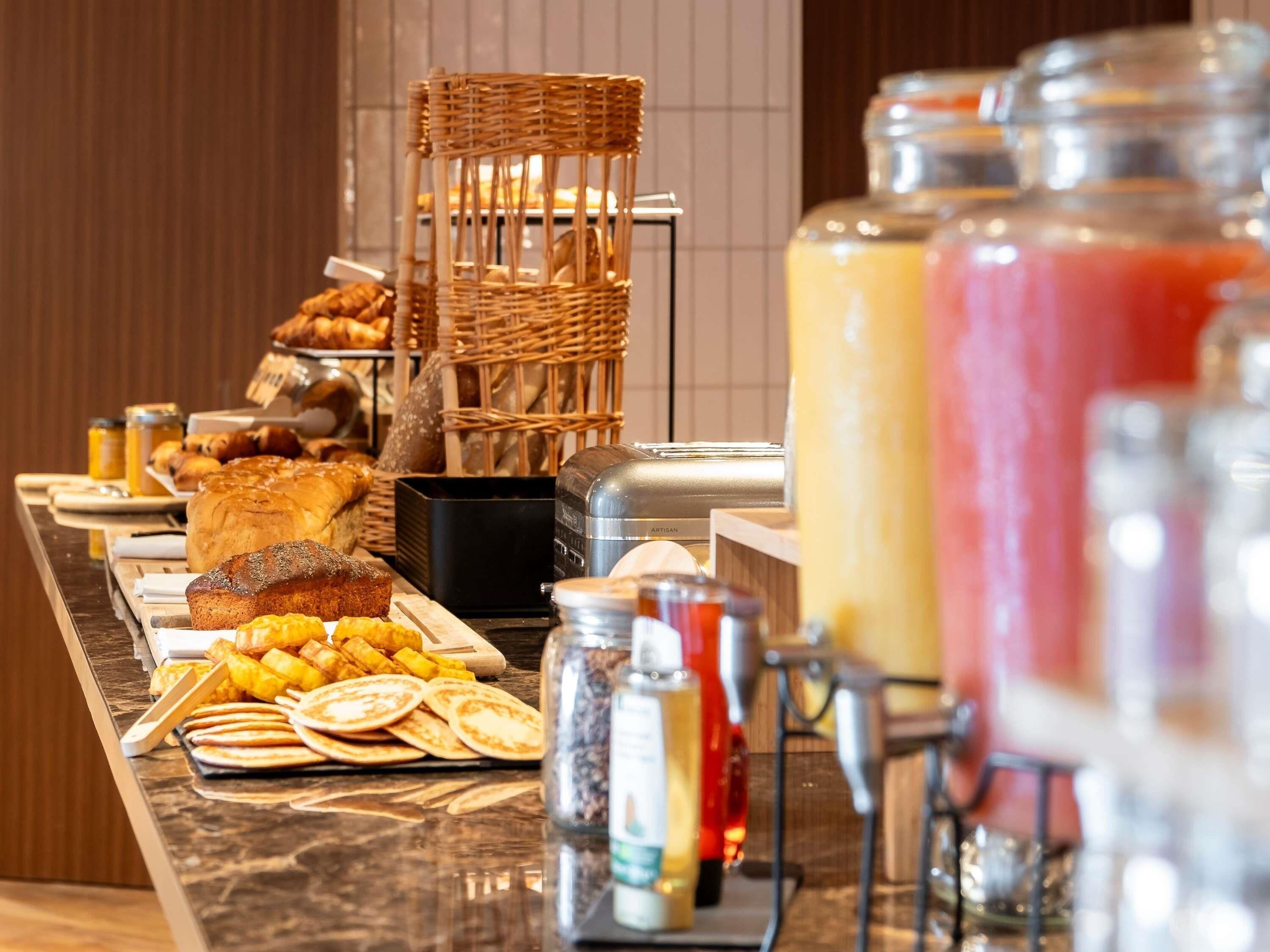 Morgenmadsbuffet hver dag mod et gebyr