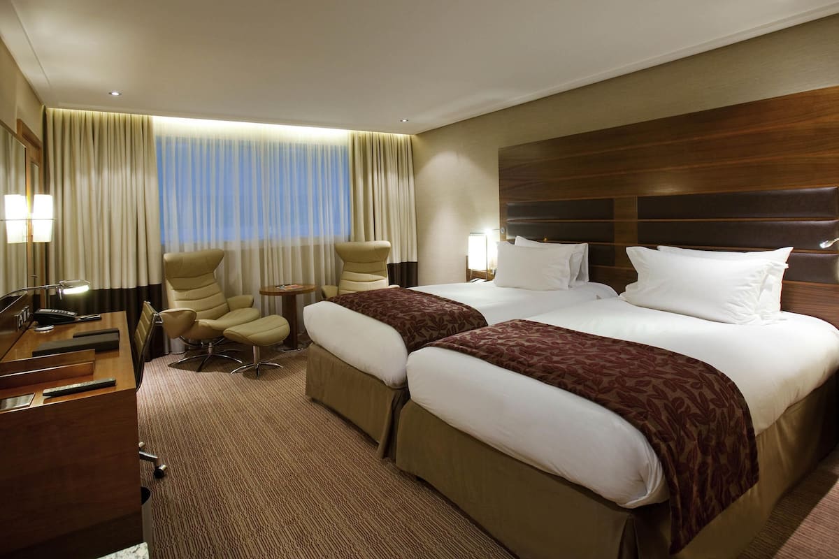 Egyptian cotton sheets, premium bedding, pillow-top beds, in-room safe