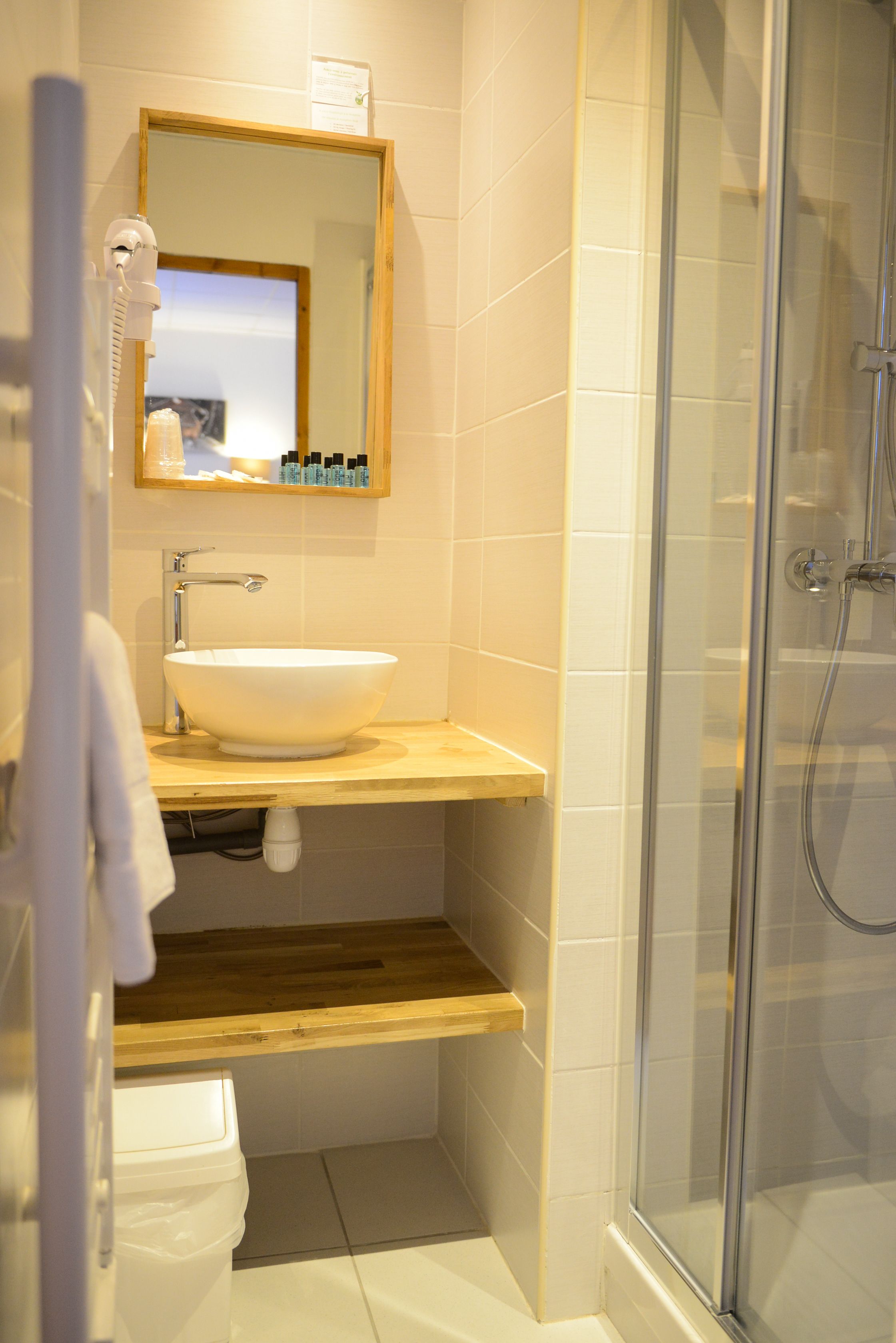 double room (mont blanc) | bathroom | shower, towels