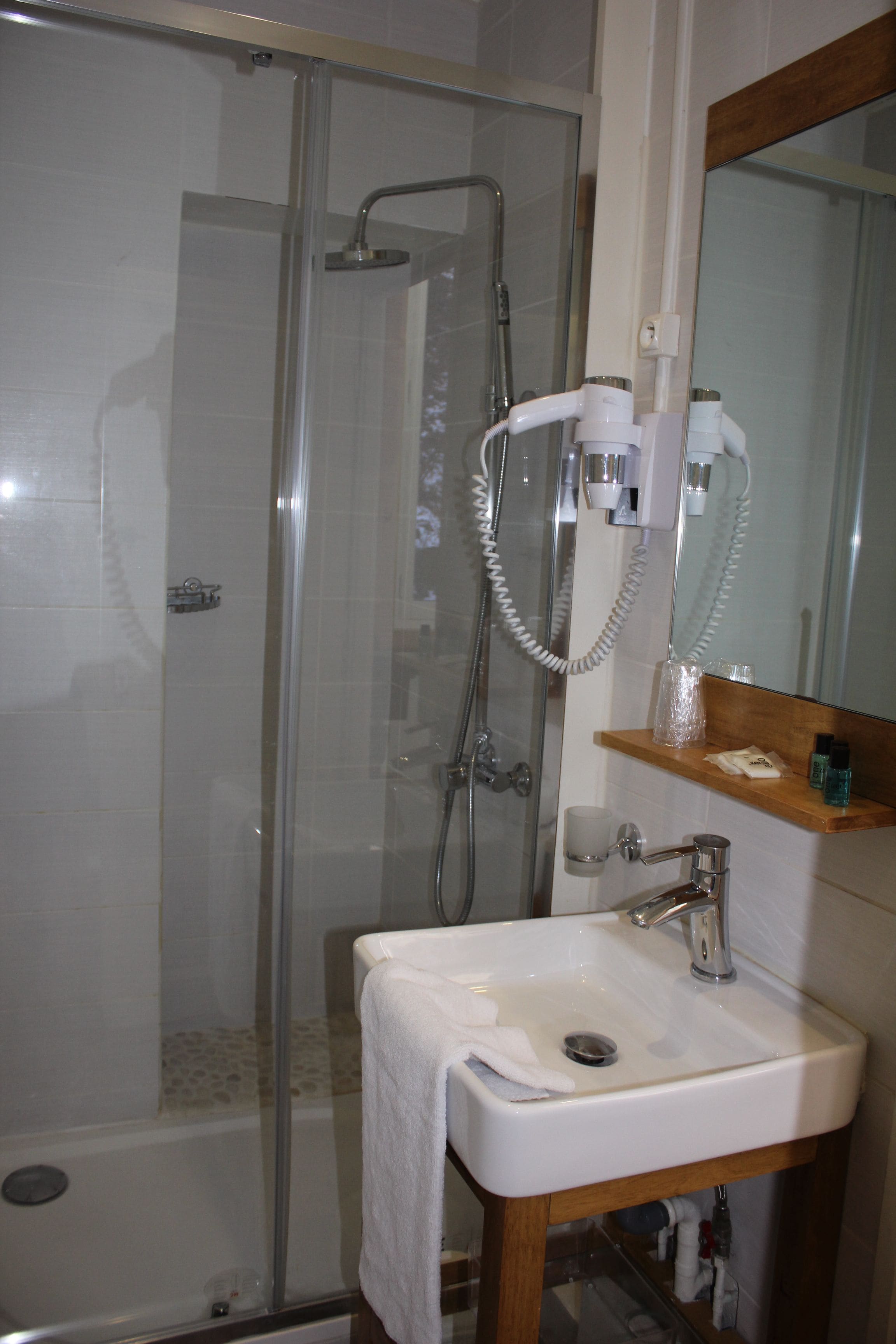 apartment (view mont blanc) | bathroom | shower, towels