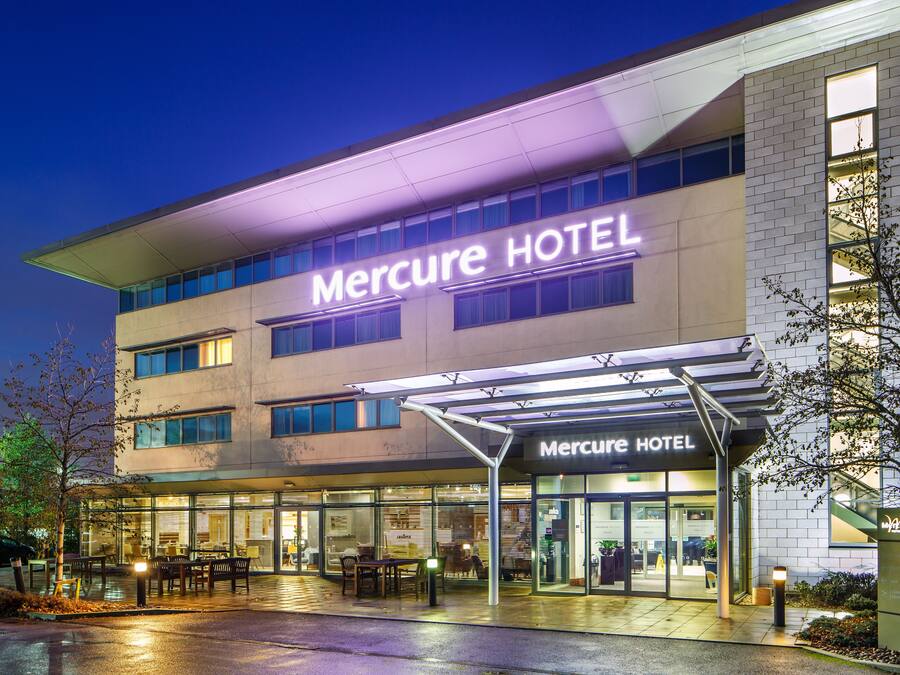 Front of property – evening/night