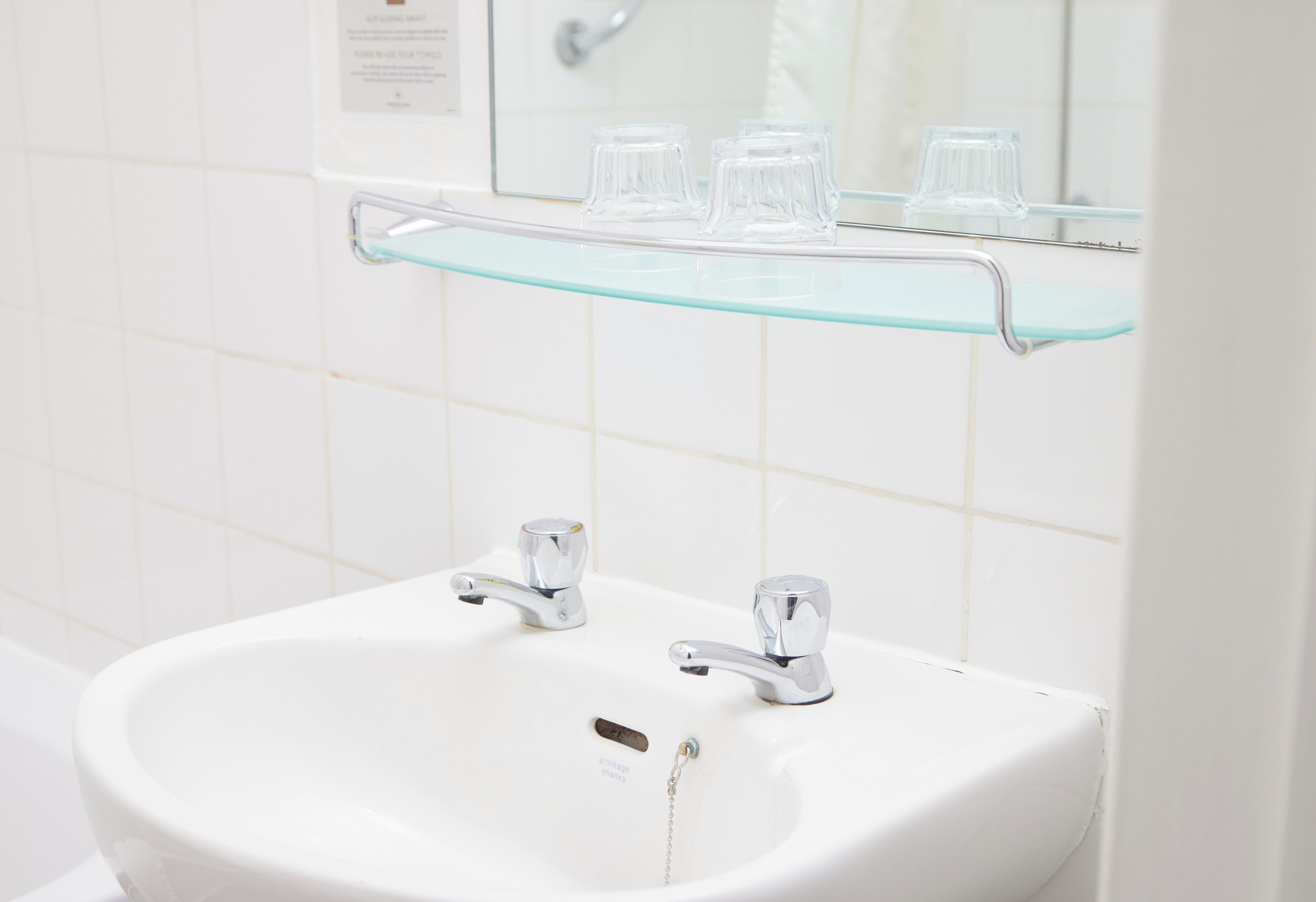 Double Room | Bathroom | Hair dryer, towels