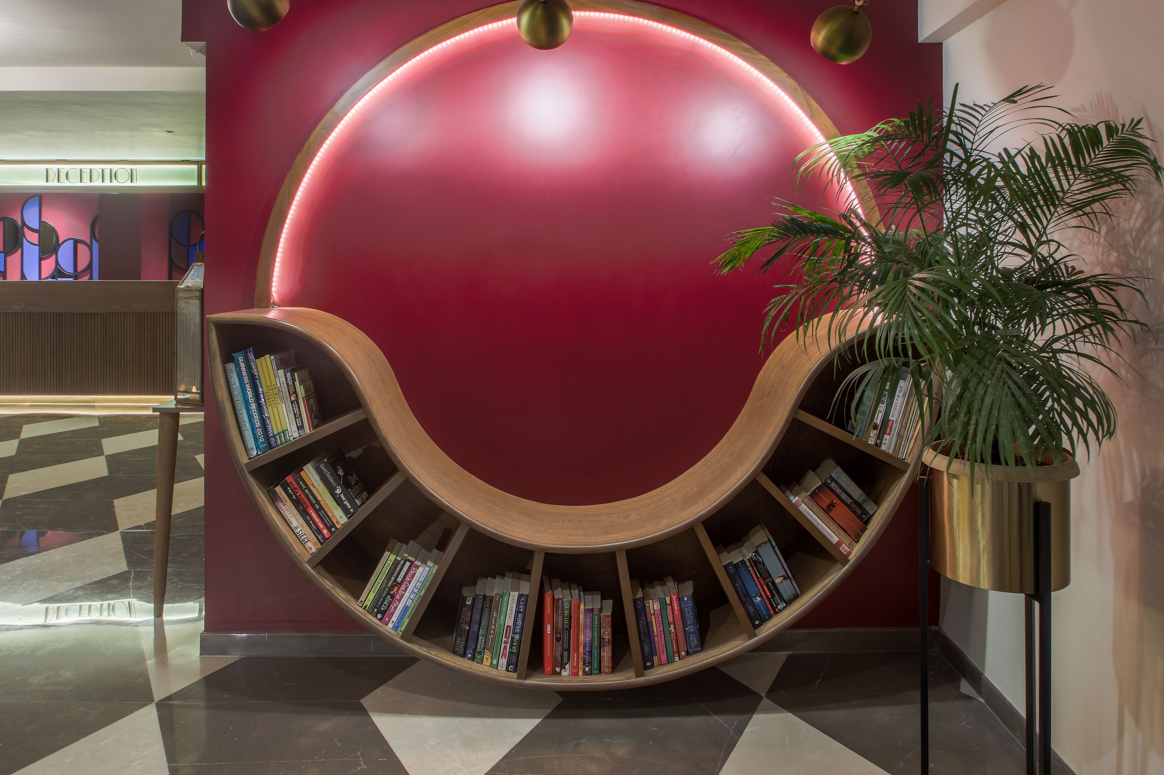 منطقة الجلوس في الردهة