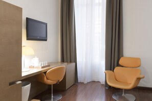 Minibar, in-room safe, desk, blackout curtains