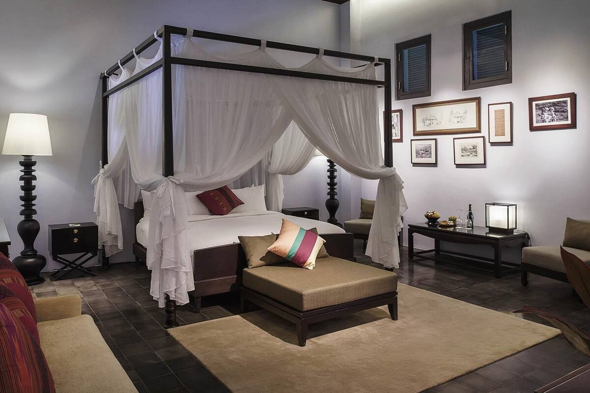 Literie de qualité supérieure, couette en duvet d'oie, minibar