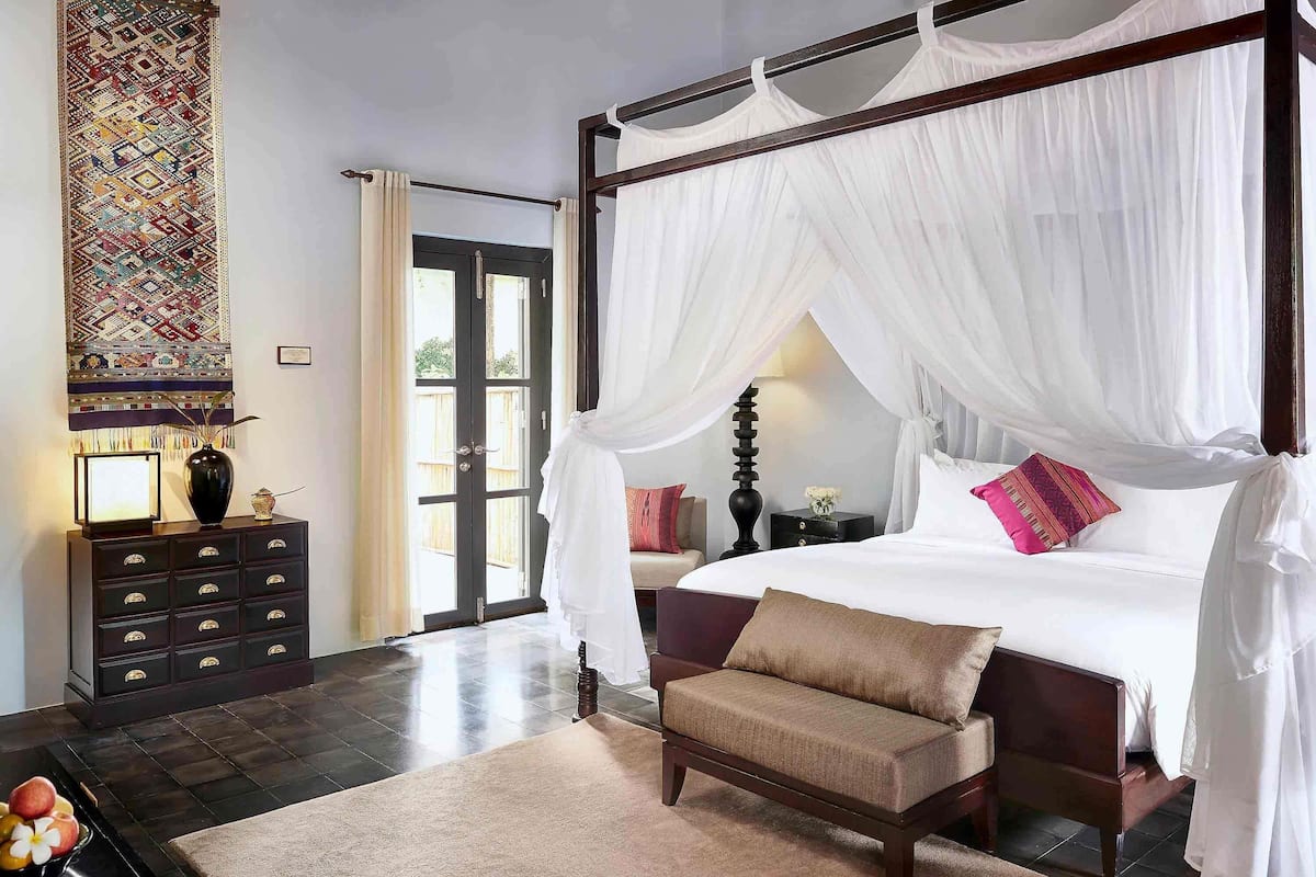 Literie de qualité supérieure, couette en duvet d'oie, minibar