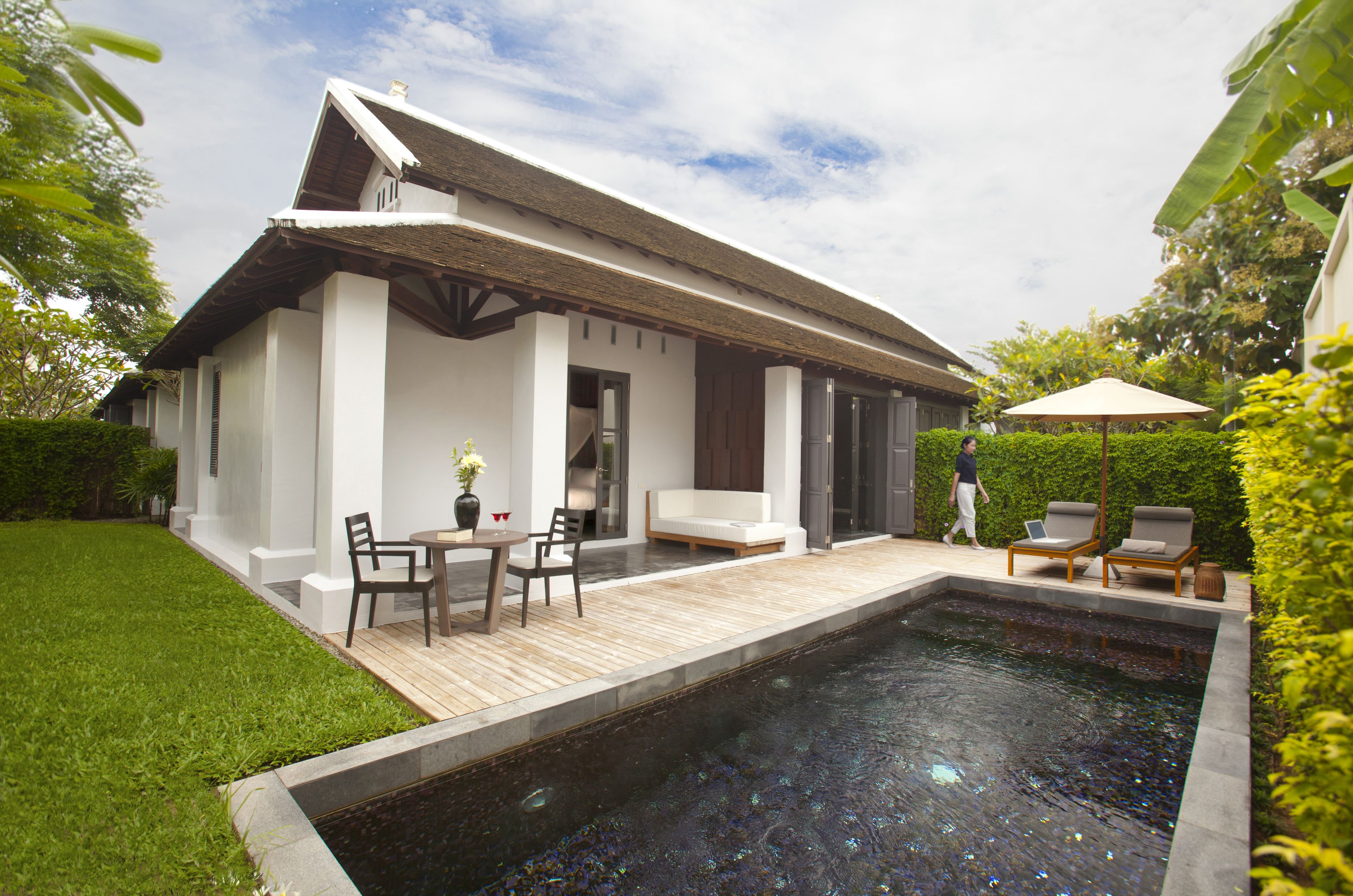 villa, 1 king bed, private pool | premium bedding, down duvets, minibar, in-room safe