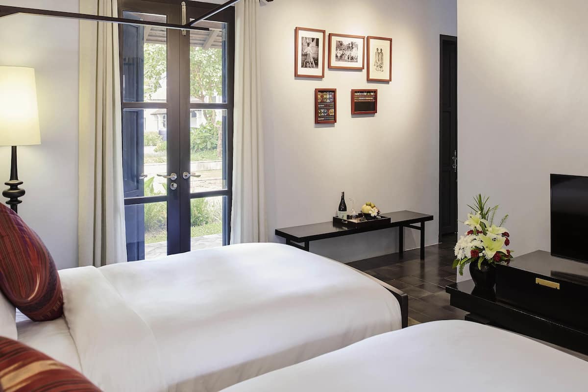 Suite, 2 Twin Beds, Garden Area | Premium bedding, down comforters, minibar, in-room safe