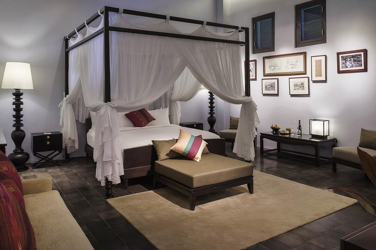 Literie de qualité supérieure, couette en duvet d'oie, minibar