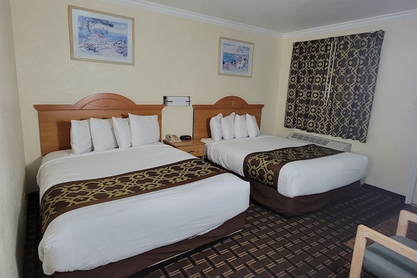 Desk, iron/ironing board, free WiFi, bed sheets