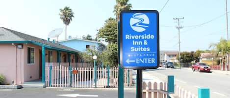 Entrada de la propiedad