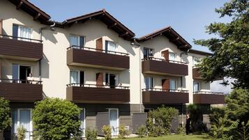 Voorkant van accommodatie