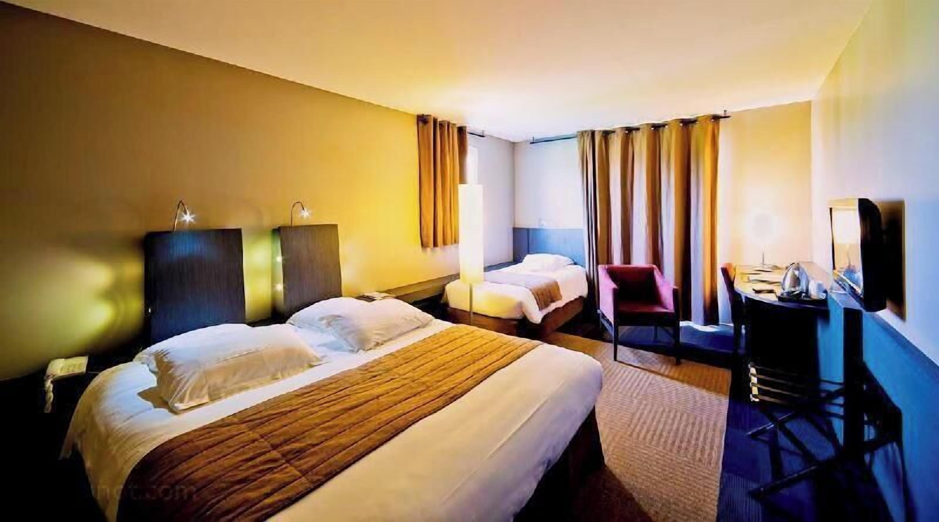 1 habitación, ropa de cama de alta calidad y camas con pillow-top 
