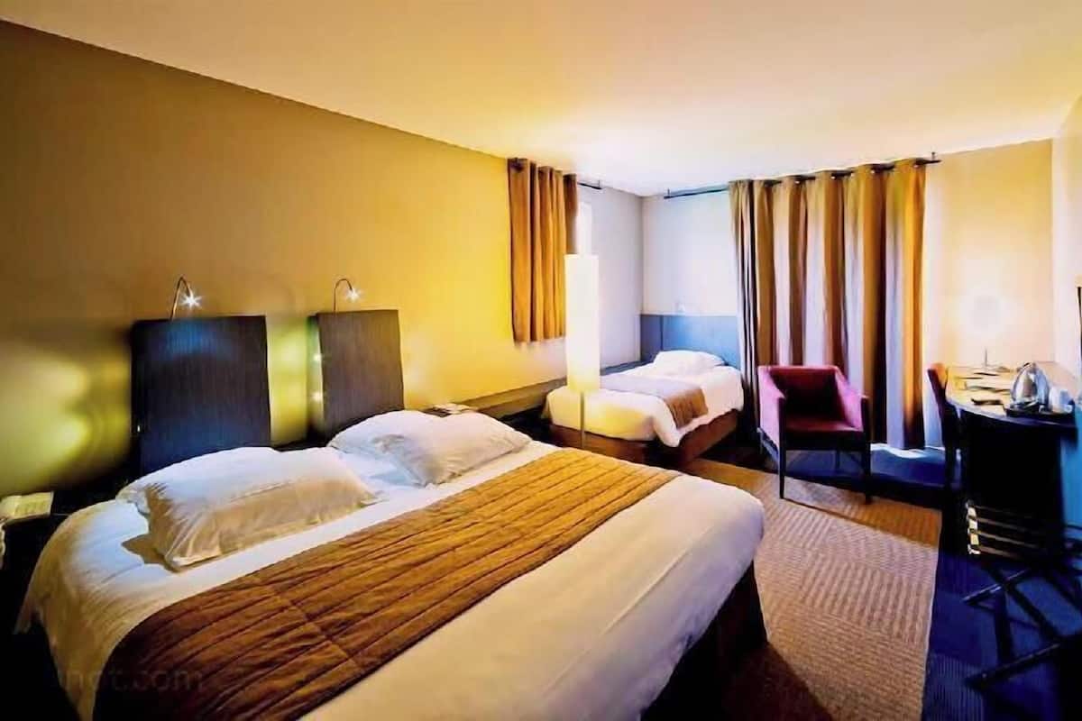 1 habitación, ropa de cama de alta calidad y camas con pillow-top