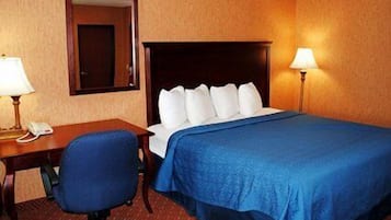 Standard Room, 1 King Bed, Non Smoking | Iron/ironing board, free WiFi, bed sheets