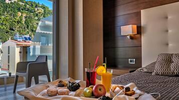 Minibar, in-room safe, desk, blackout curtains