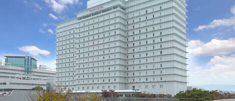 Façana frontal de l'allotjament