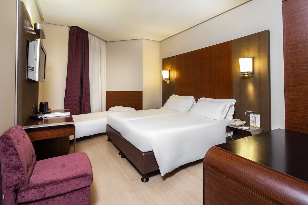 standard room, 2 single beds | hypo-allergenic bedding, minibar, in-room safe, desk