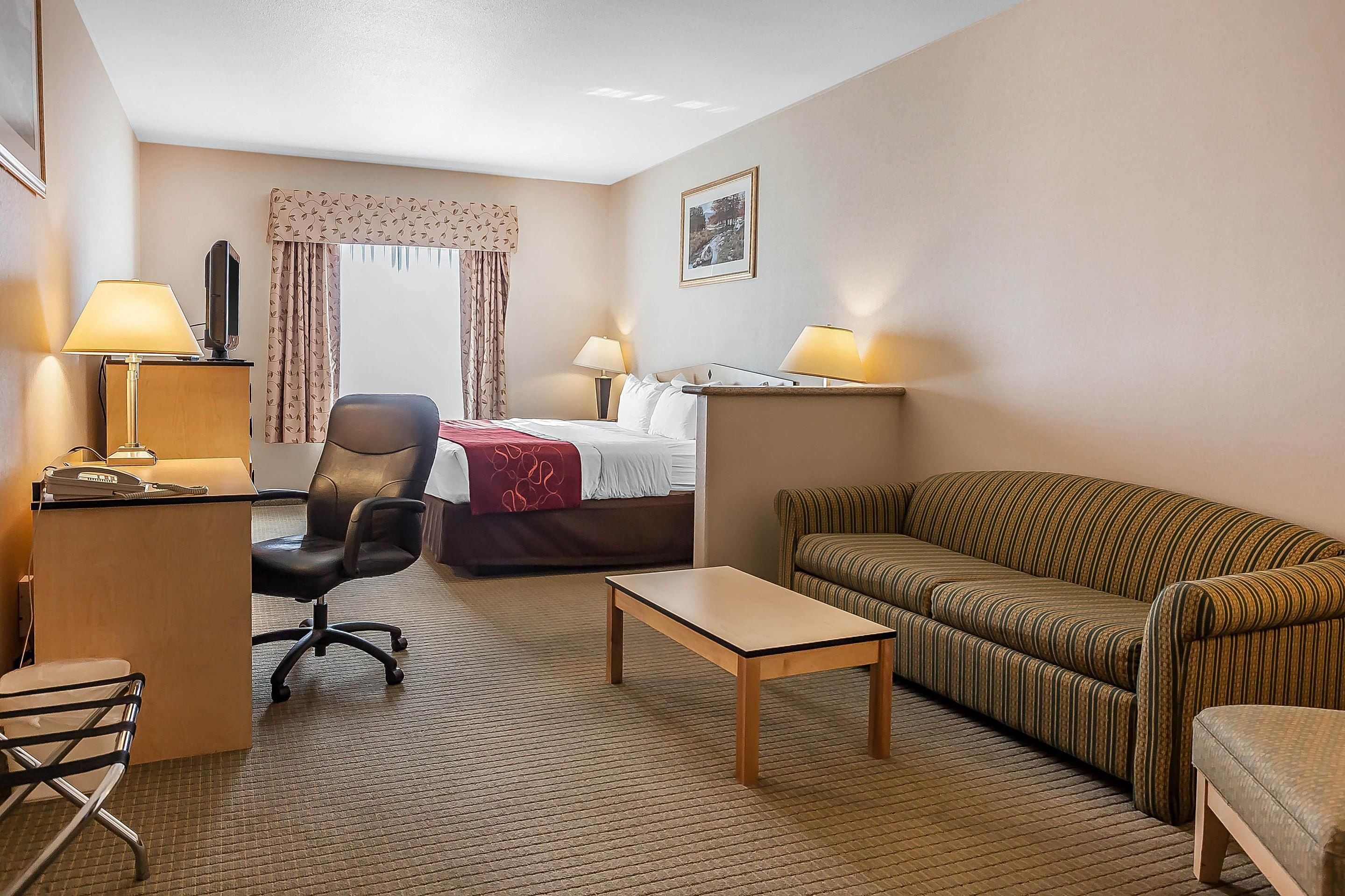 desk, iron/ironing board, free wifi, bed sheets