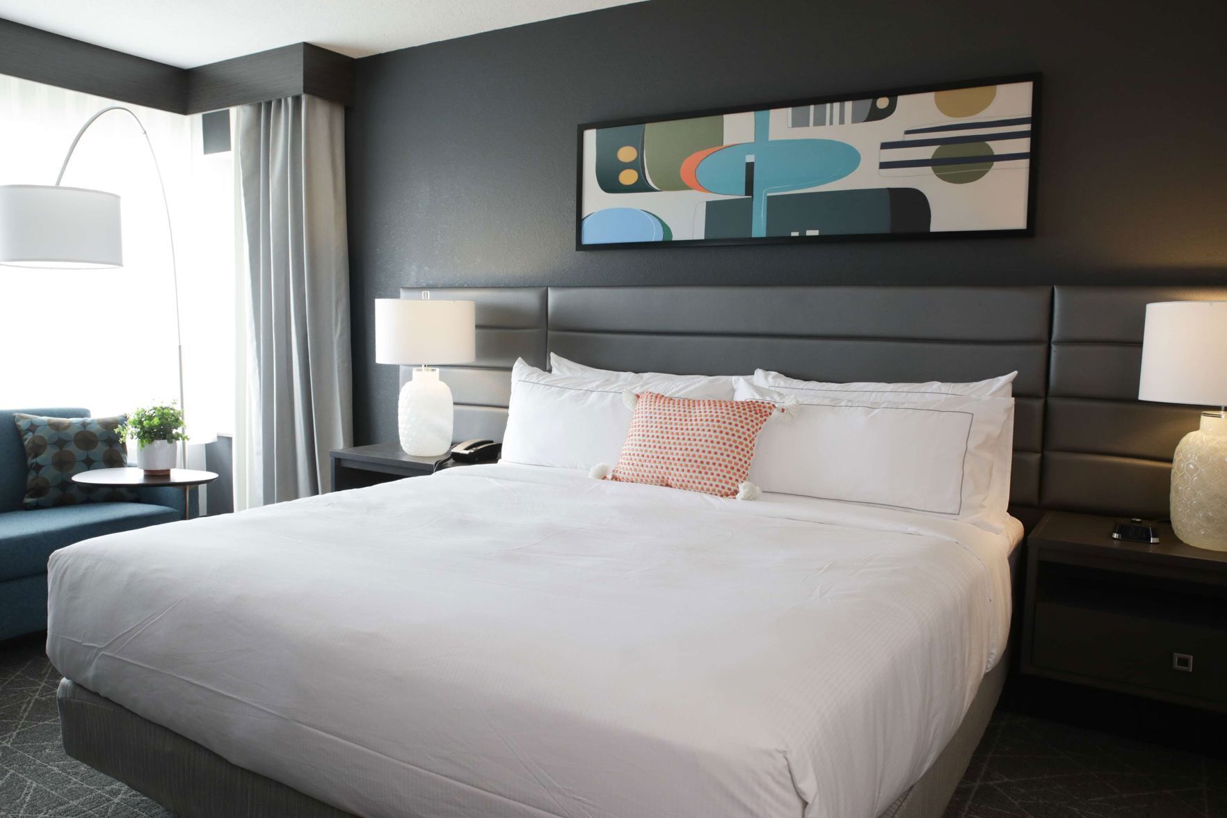 Premium bedding, pillow-top beds, in-room safe, desk