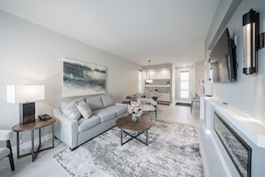 Townhome, 2 Bedrooms | Iron/ironing board, cribs/infant beds, free WiFi, bed sheets - Sunrise Ridge Waterfront Resort (Parksville)