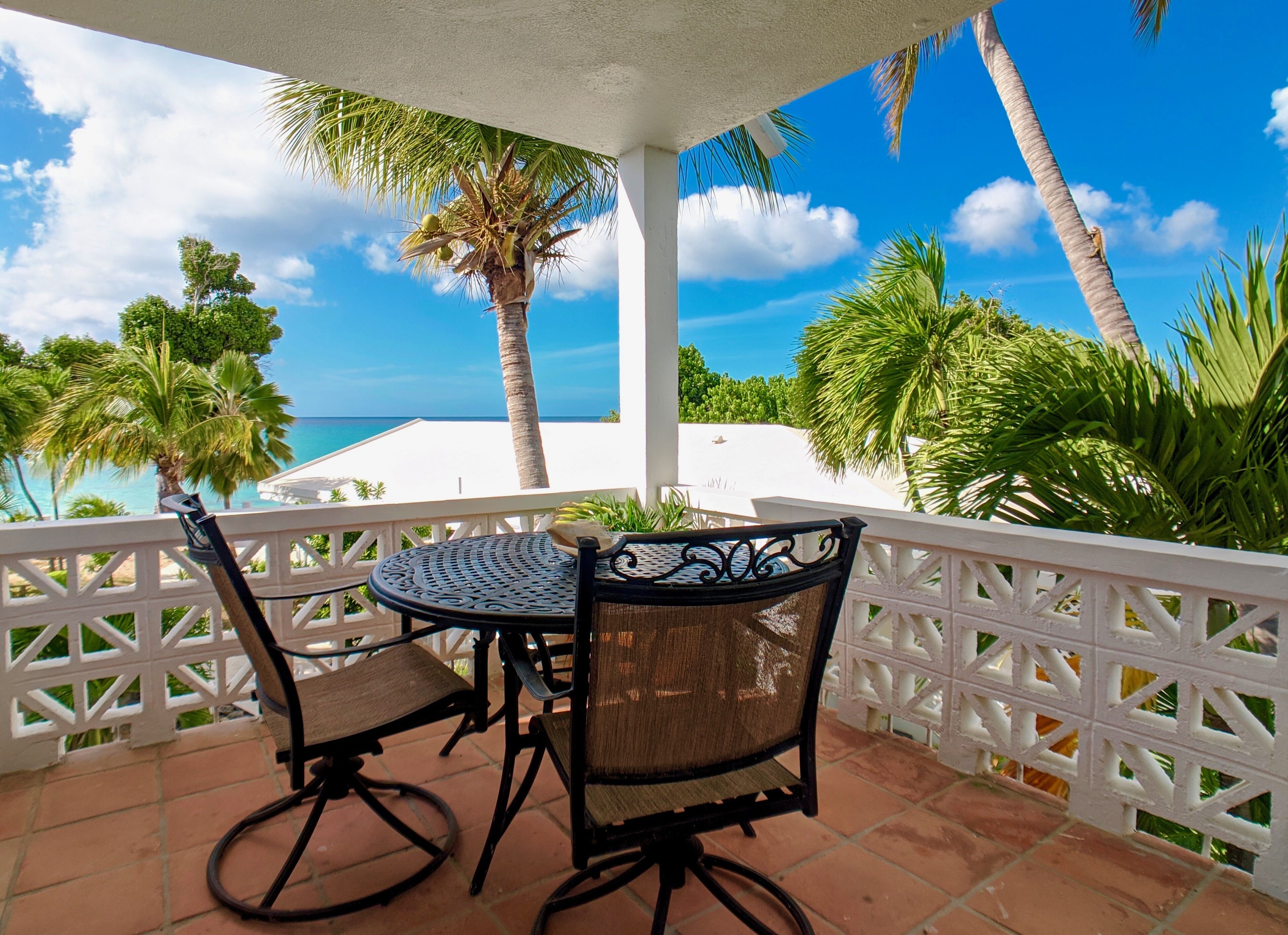 suite, 1 king bed with sofa bed, balcony, sea view | view from room