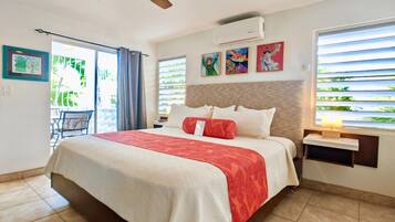 Studio, 1 King Bed, Patio | In-room safe, individually decorated, iron/ironing board, free WiFi
