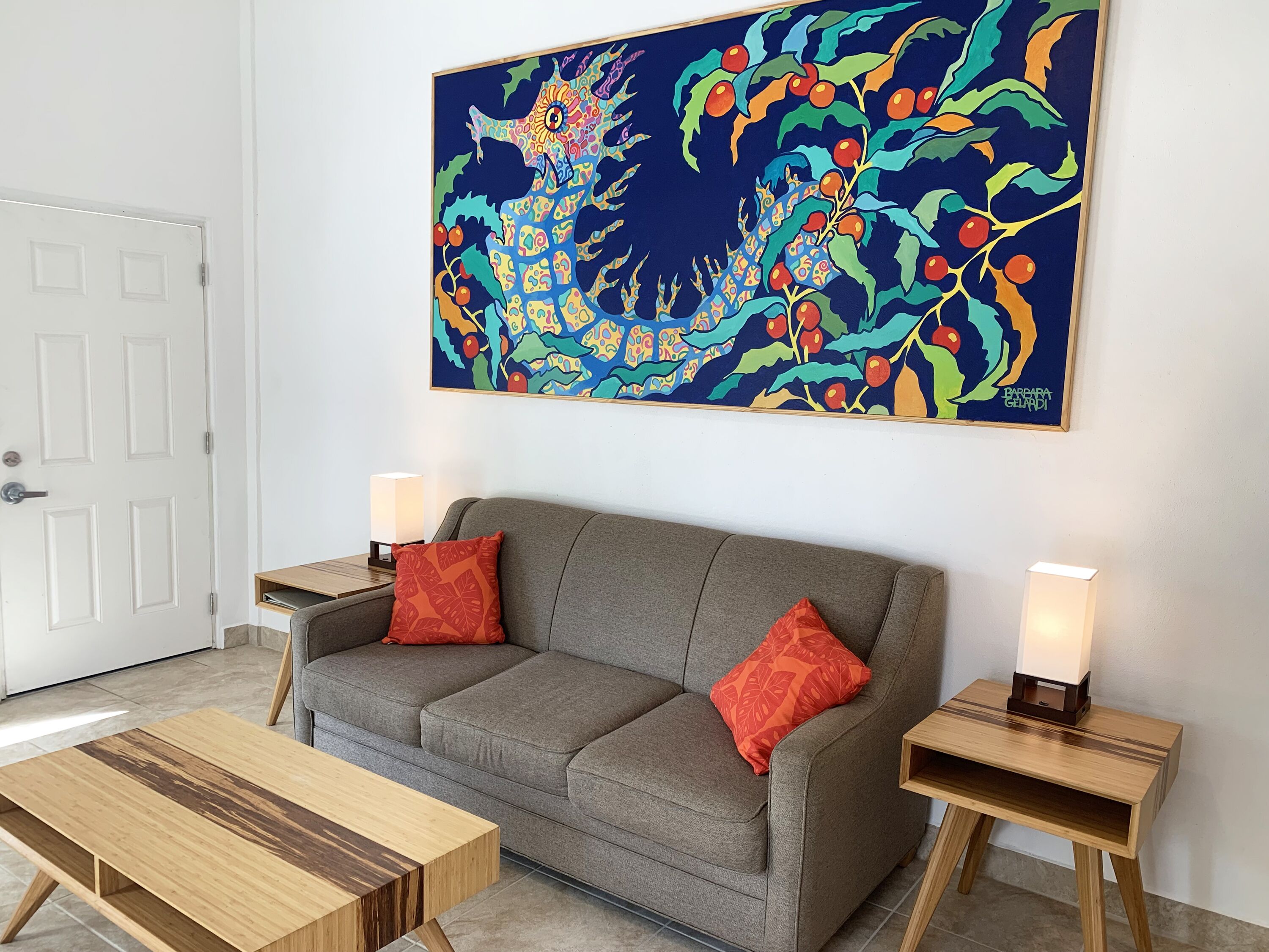 villa, 1 king bed with sofa bed, kitchen, beachfront | in-room dining