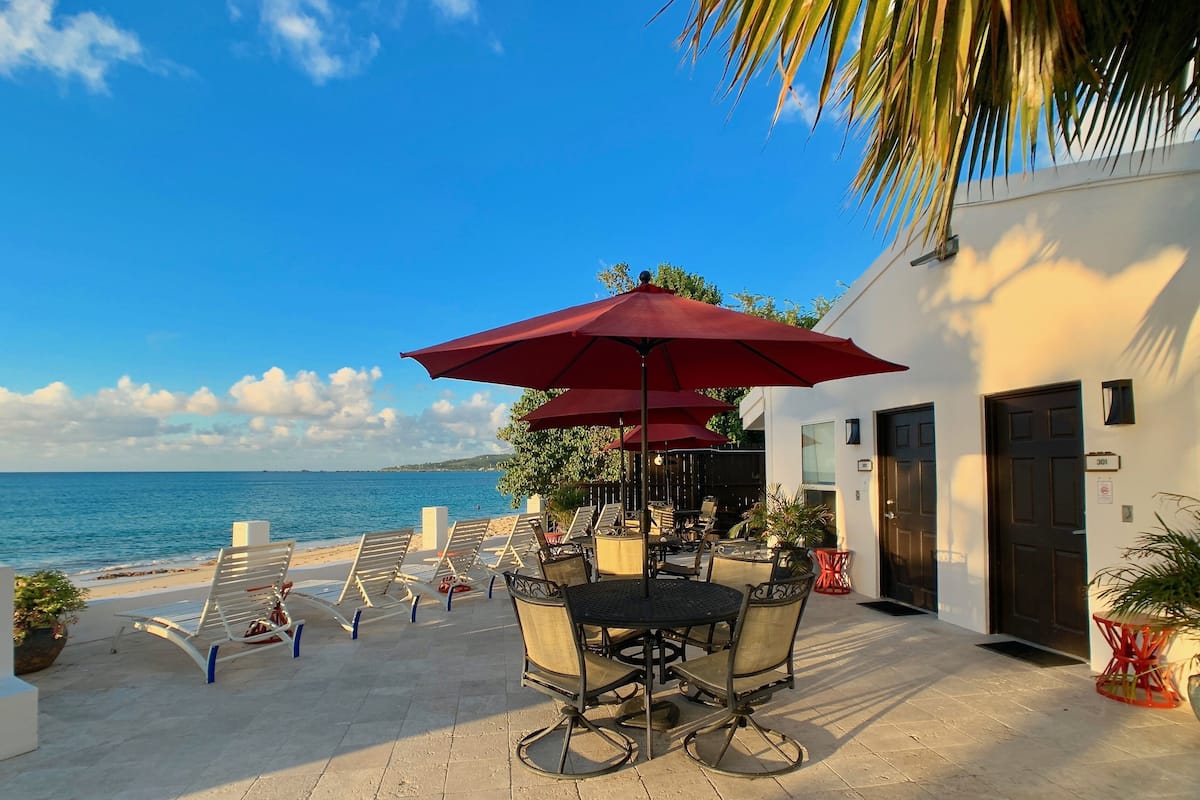 Villa, 1 King Bed with Sofa bed, Kitchen, Beachfront | Terrace/patio